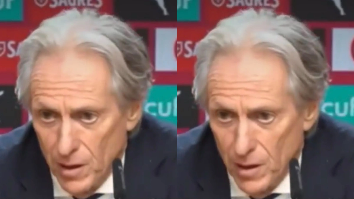 Jorge Jesus surta com jornalista após pergunta sobre Cristiano Ronaldo