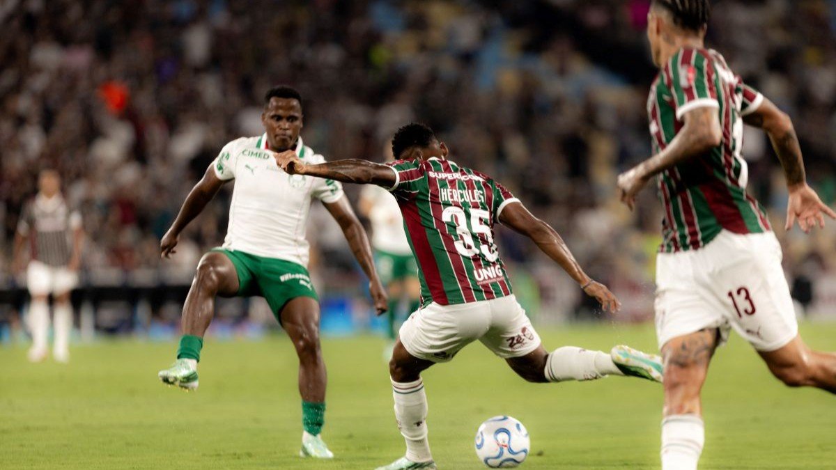 Palmeiras joga feio, mas vence o Fluminense na Libertadores