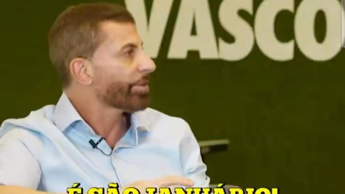 Presidente do Vasco dá chilique e manda recado ao Flamengo