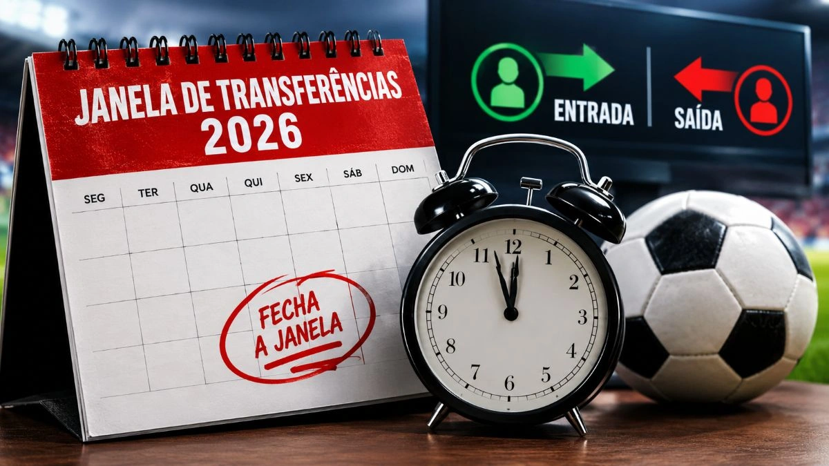 Quando fecha a janela de transferências 2026?