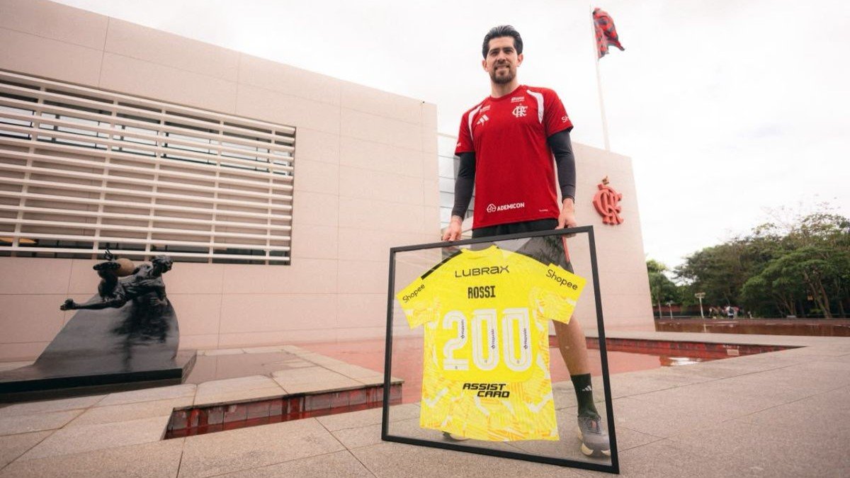 Rossi celebra 200 jogos pelo Flamengo e manda recado