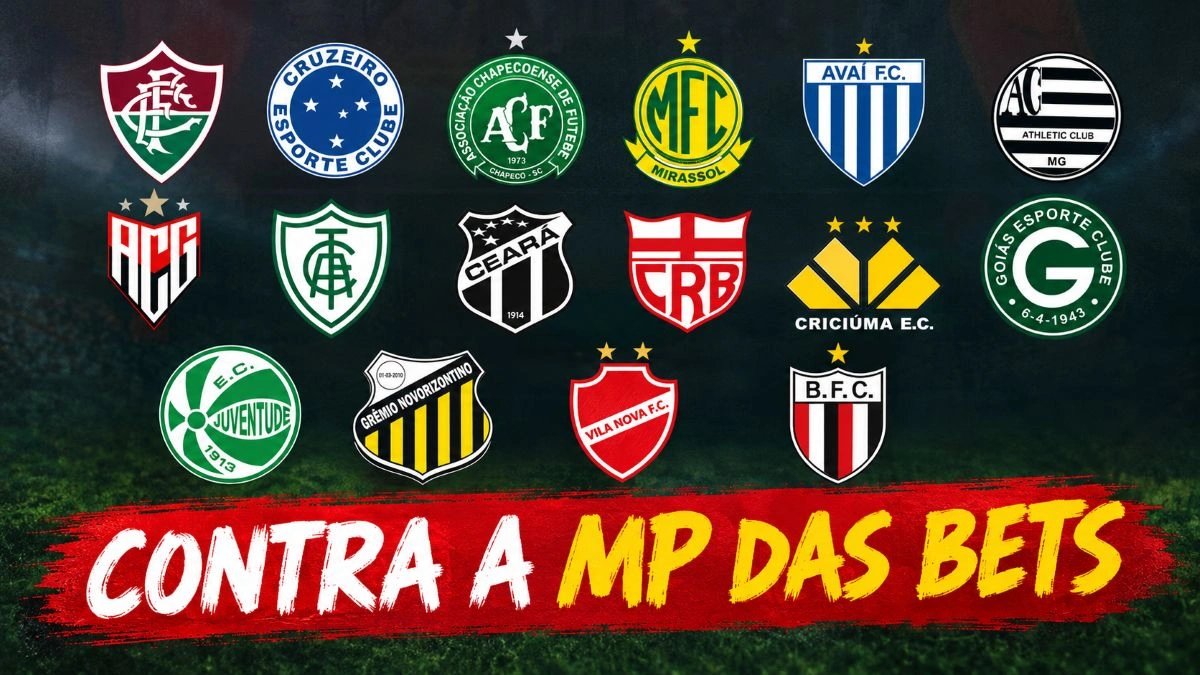 Sem Flamengo, 16 clubes se unem para derrubar MP das bets