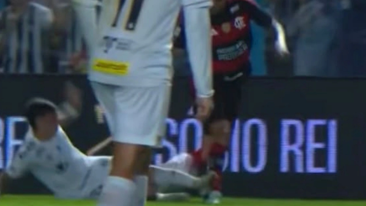 Veja imagens de lances para cartões vermelhos não dados em jogos do Flamengo