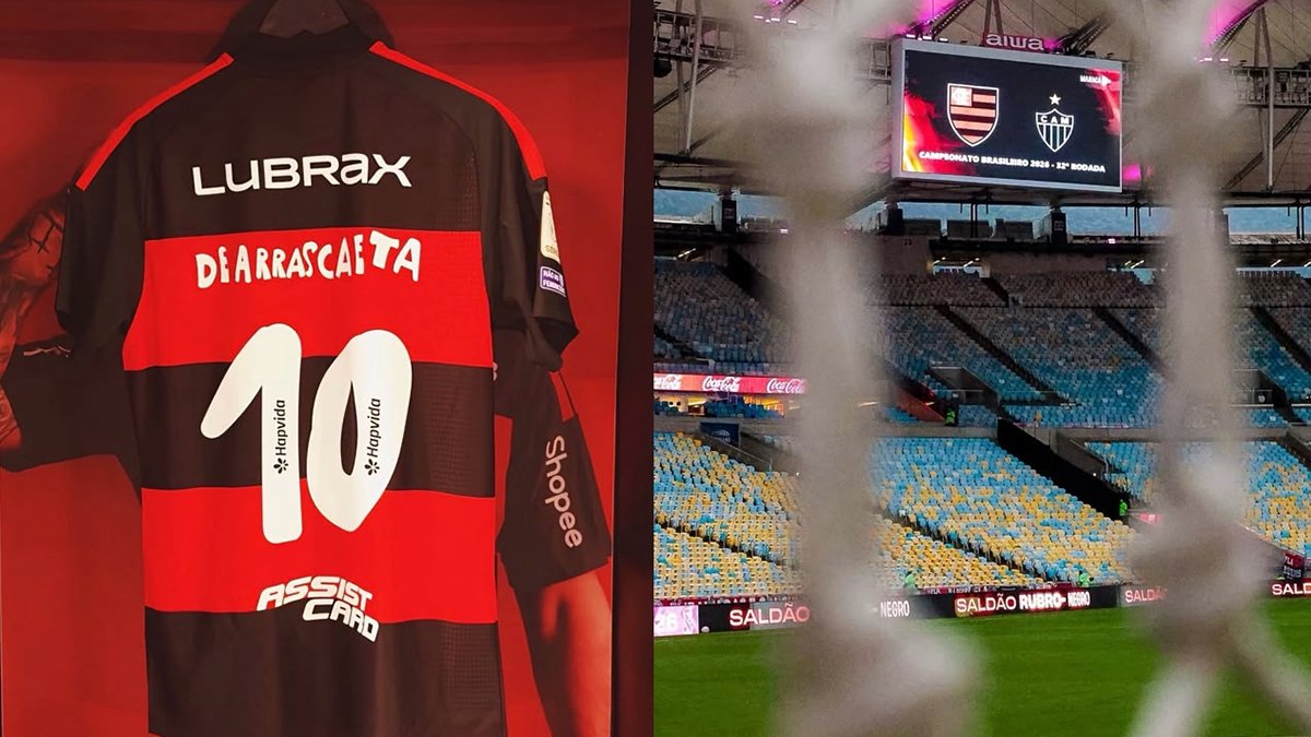 assista ao jogo do Flamengo x Atlético-MG, pelo Brasileirão
