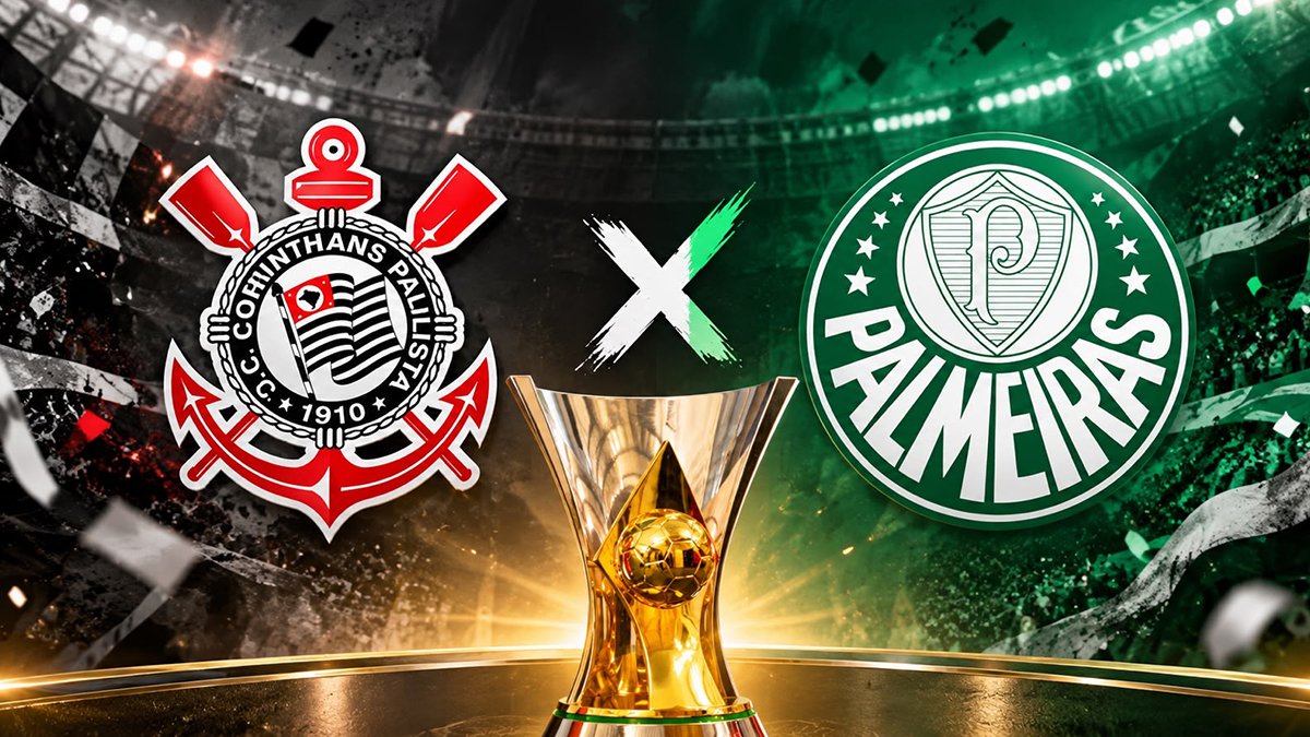 saiba onde assistir a Palmeiras x Corinthians; Flamengo defende liderança do Brasileirão