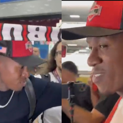 1º reforço do Flamengo, Vitão desembarca no Rio