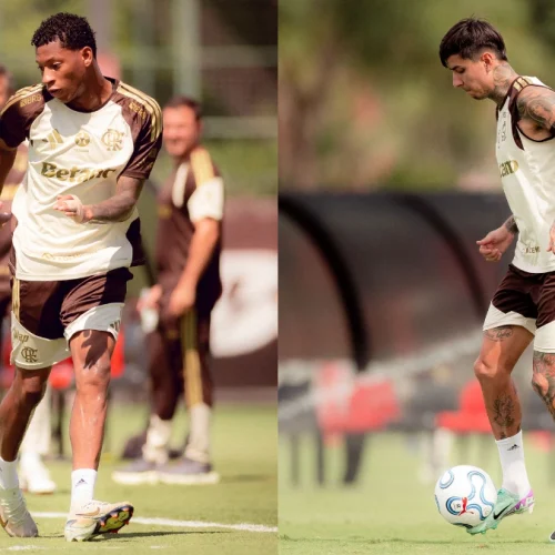 2 jogadores passam por teste final antes de jogo do Flamengo x Estudiantes
