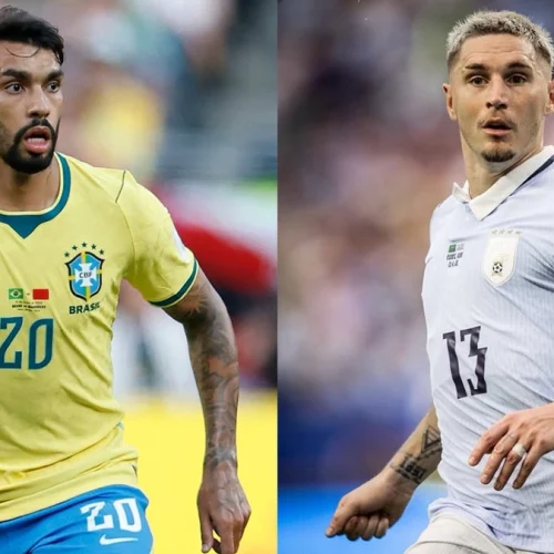 5 jogadores do Flamengo entram em campo na 1ª rodada da Copa do Mundo