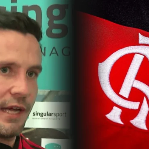 A autoanálise física de Saúl Ñíguez após jogo do Flamengo, em Portugal