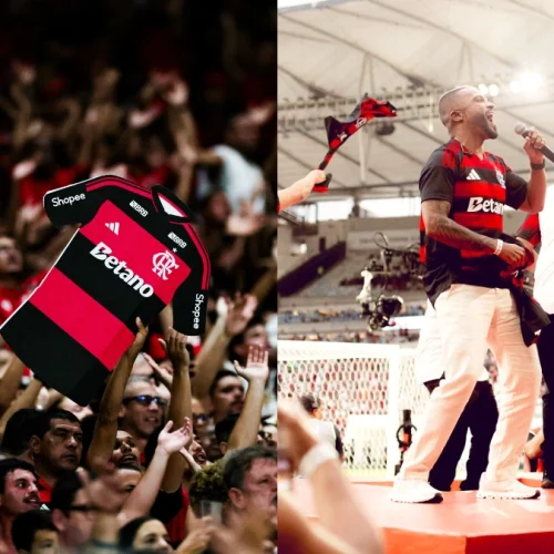 A festa no Maracanã para celebrar 1 ano de parceria entre Flamengo e Betano