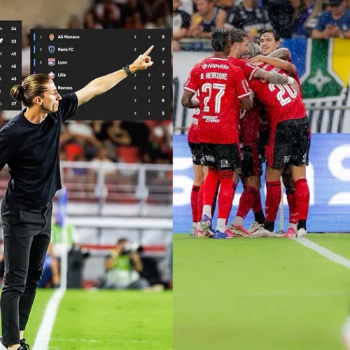A publicação do Monaco, de Filipe Luís, exaltando a liderança do Flamengo no Brasileirão