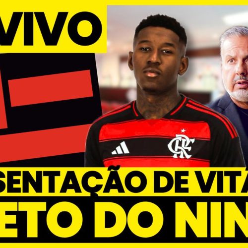 AO VIVO | Assista à coletiva de apresentação de Vitão com o Coluna do Fla TV
