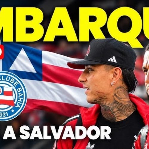 AO VIVO | Assista ao embarque do Flamengo para Salvador