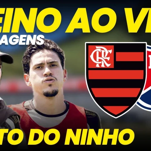 AO VIVO E COM IMAGENS: assista ao treino do Flamengo hoje com o Coluna do Fla