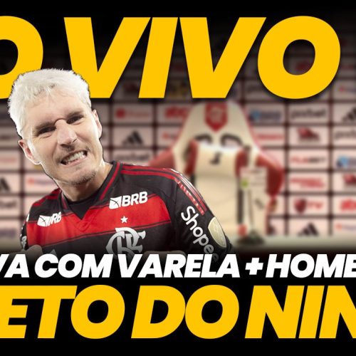 AO VIVO: assista à coletiva de Varela direto do CT do Flamengo com o Coluna do Fla TV