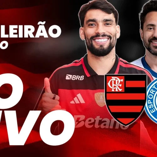 AO VIVO: assista ao jogo do Flamengo x Bahia, pelo Brasileirão