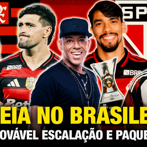 AO VIVO: com cantor rubro-negro, Resenha do Coluna do Fla debate jogo do Flamengo contra o São Paulo