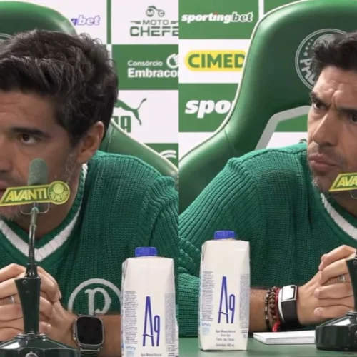 Abel Ferreira cita Flamengo e volta a 'chorar' pelo vice da Libertadores