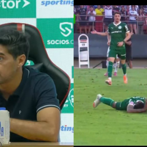 Abel Ferreira defende árbitro por não marcação de pênalti contra o Palmeiras