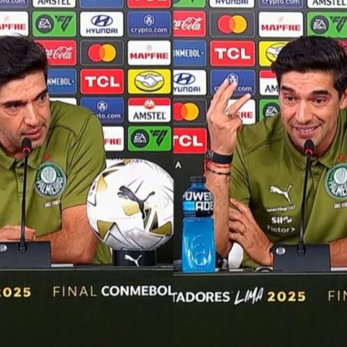 Abel Ferreira sugere surpresa na escalação em Fla x Palmeiras