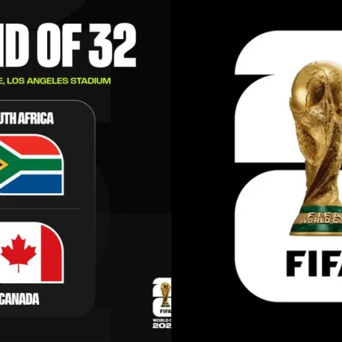 África do Sul x Canadá nos 16 avos de final