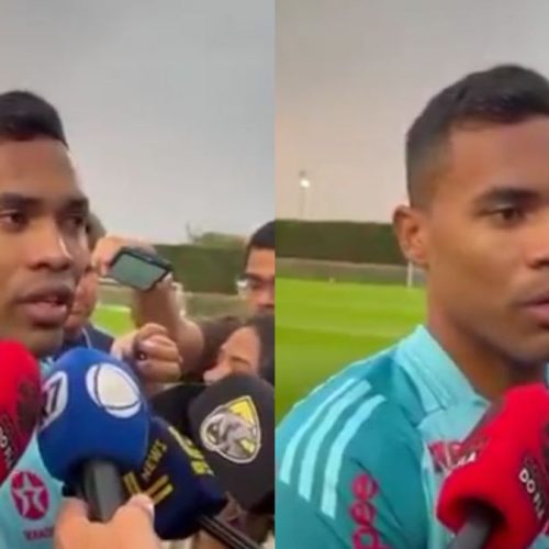 Alex Sandro manda recado à torcida do Flamengo sobre jogo contra o PSG