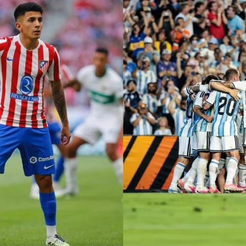 Alvo do Flamengo, Thiago Almada marca gol em último amistoso da Argentina antes da Copa do Mundo