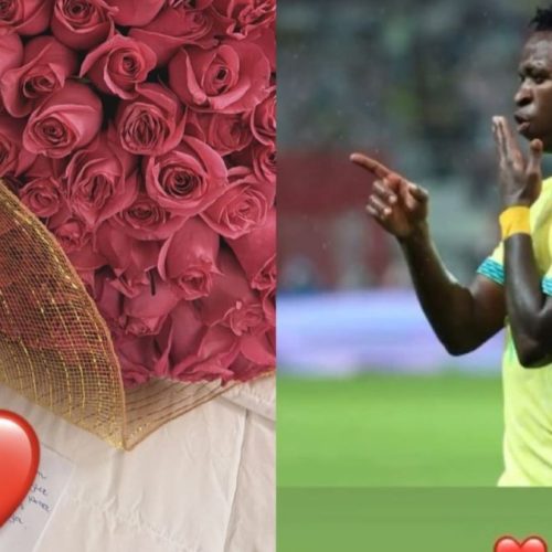 Amor venceu? Vini Jr comemora gol ‘apaixonado’, e Virgínia reage