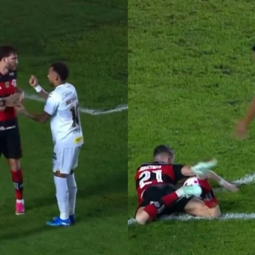 Analista contesta vermelho para Jorginho e detona Daronco após empate do Flamengo contra o Santos: “Não sabe a regra”
