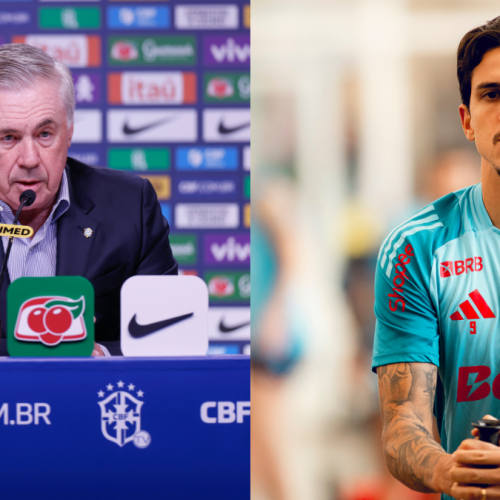 Ancelotti compara Pedro, do Flamengo, com atacante de time inglês