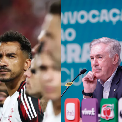 Ancelotti convoca 3 jogadores do Flamengo para os próximos jogos da Seleção Brasileira