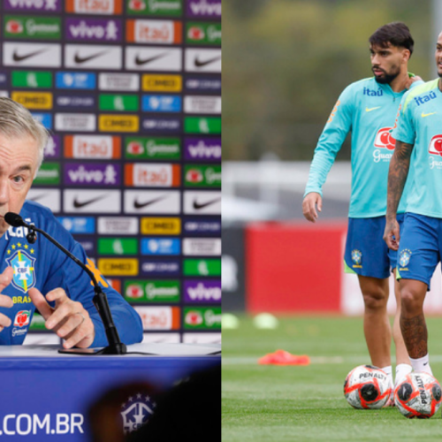 Ancelotti explica motivo de escalação de ex-Flamengo no Brasil: “Não estou louco”
