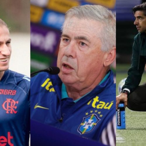 Ancelotti manda recado a Filipe Luís e Abel Ferreira
