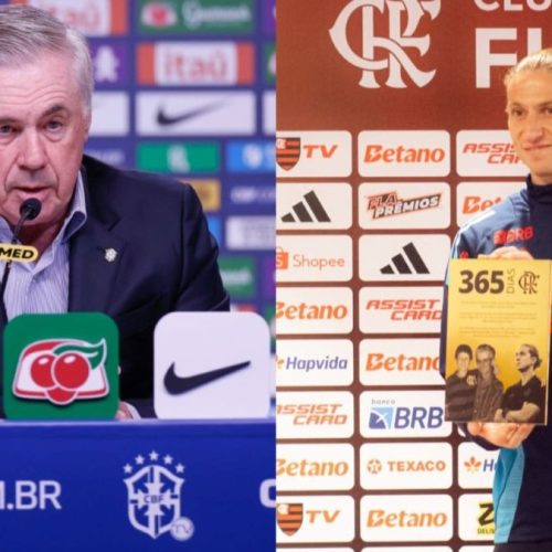 Ancelotti rasga elogios a Filipe Luís e aponta problema para saída