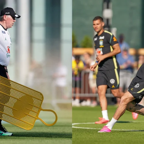 Ancelotti toma atitude com Léo Pereira, do Flamengo, antes do próximo jogo do Brasil