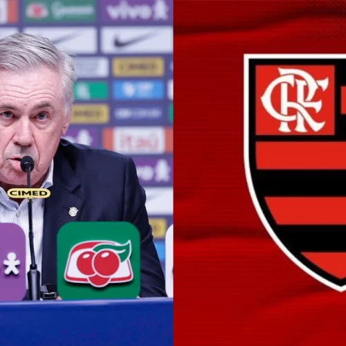 Ancelotti toma decisão antes de jogo do Flamengo x Botafogo, pelo Brasileirão