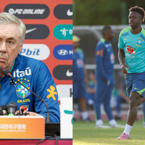 Ancelotti toma decisão sobre futuro de Vini Jr na Seleção Brasileira após polêmica com Virgínia Fonseca