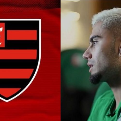 Andreas Pereira faz referência ao Flamengo em discurso no vestiário do Palmeiras
