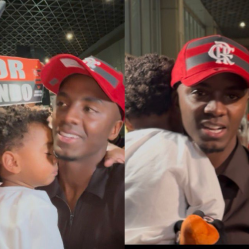 Andrew toma atitude surpreendente com primo na chegada ao Rio