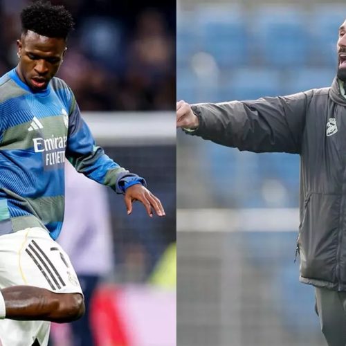 Após vaias a Vini Jr no Bernabéu, técnico do Real Madrid cobra memória da torcida: "Ninguém deve..."