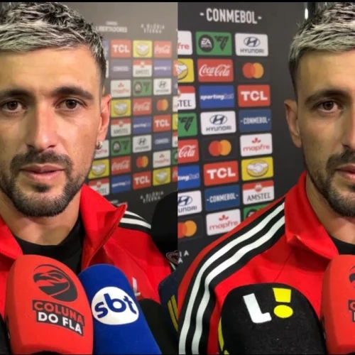 Arrascaeta dispara sobre sentimento em encarar o Estudiantes na semifinal da Libertadores