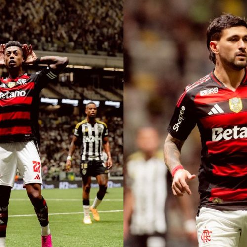 Arrascaeta e Bruno Henrique podem se 'igualar' a Pelé em jogo do Flamengo x Ceará