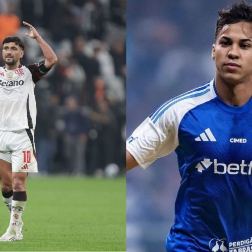 Arrascaeta e Kaio Jorge protagonizam duelo de artilheiros em jogo do Brasileirão