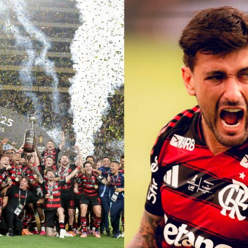 Arrascaeta é eleito craque da Libertadores após título do Flamengo