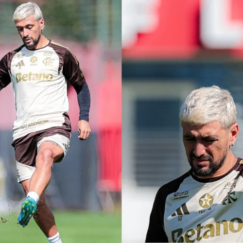 Arrascaeta manda recado antes de jogo do Flamengo x Vitória