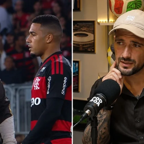 Arrascaeta quebra silêncio sobre ‘chilique’ de Samuel Lino