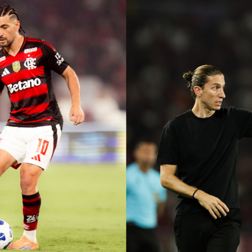 Filipe Luís manda recado a Arrascaeta após ano ‘mágico’ no Flamengo
