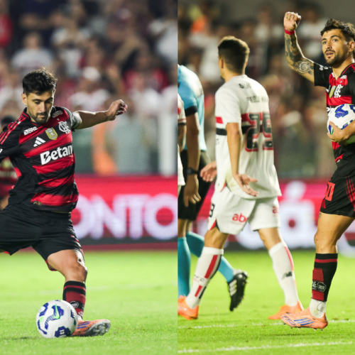 Arrascaeta se isola como maior artilheiro estrangeiro do Flamengo
