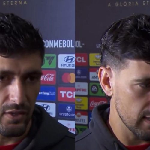 Arrascaeta sobe o tom, ironiza Carioca e desabafa sobre críticas ao Flamengo na Libertadores