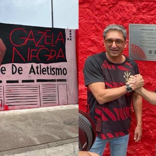 Arte, história e torcida: Flamengo apresenta novos muros da Gávea em comemoração aos 130 anos; veja vídeos